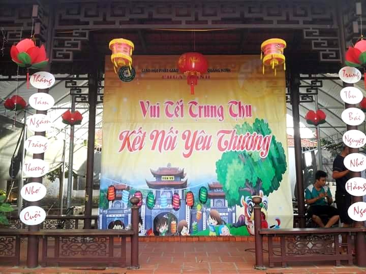 Chương trình Tết trung thu 2018 "Mùa trăng hội tu - Lan tỏa yêu thương" tại chùa Trình Yên Tử 