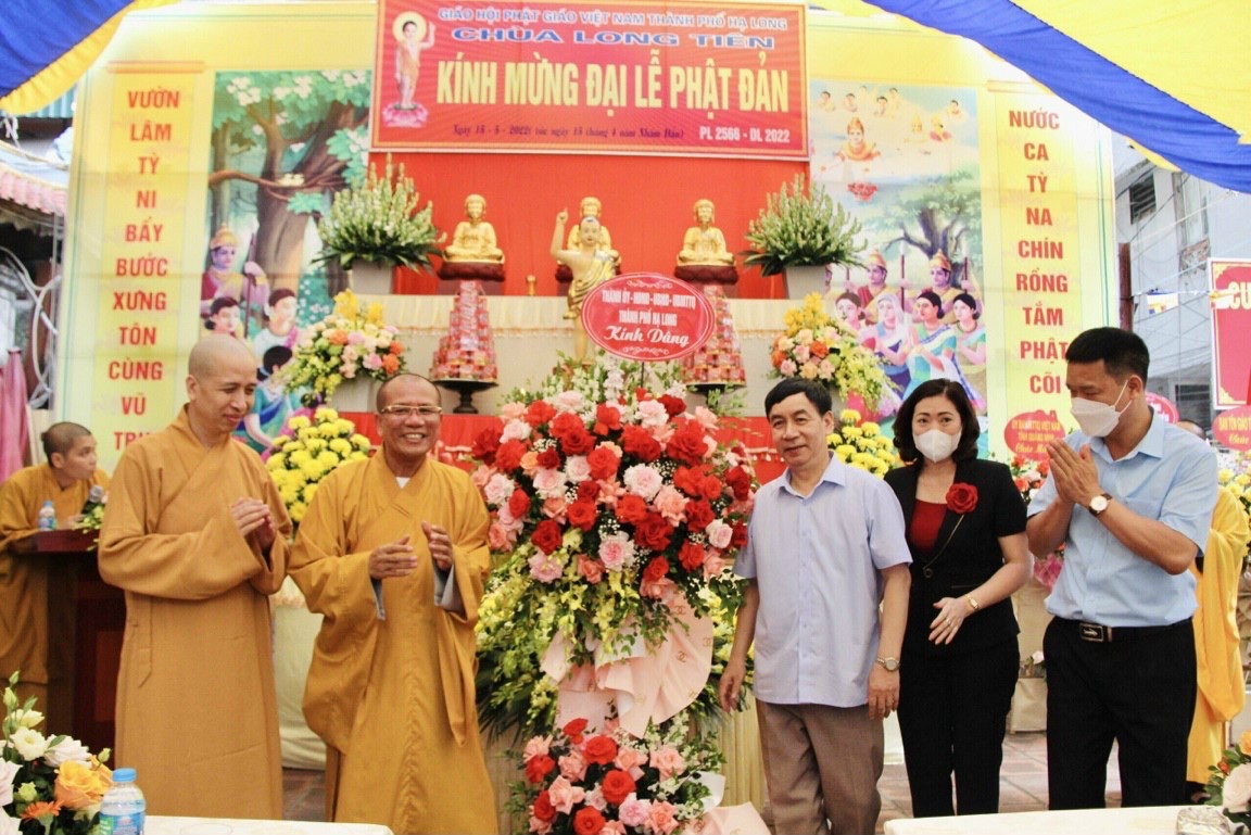 Phật giáo TP. Hạ Long long trọng tổ chức lễ Phật đản PL. 2566 - DL. 2022 