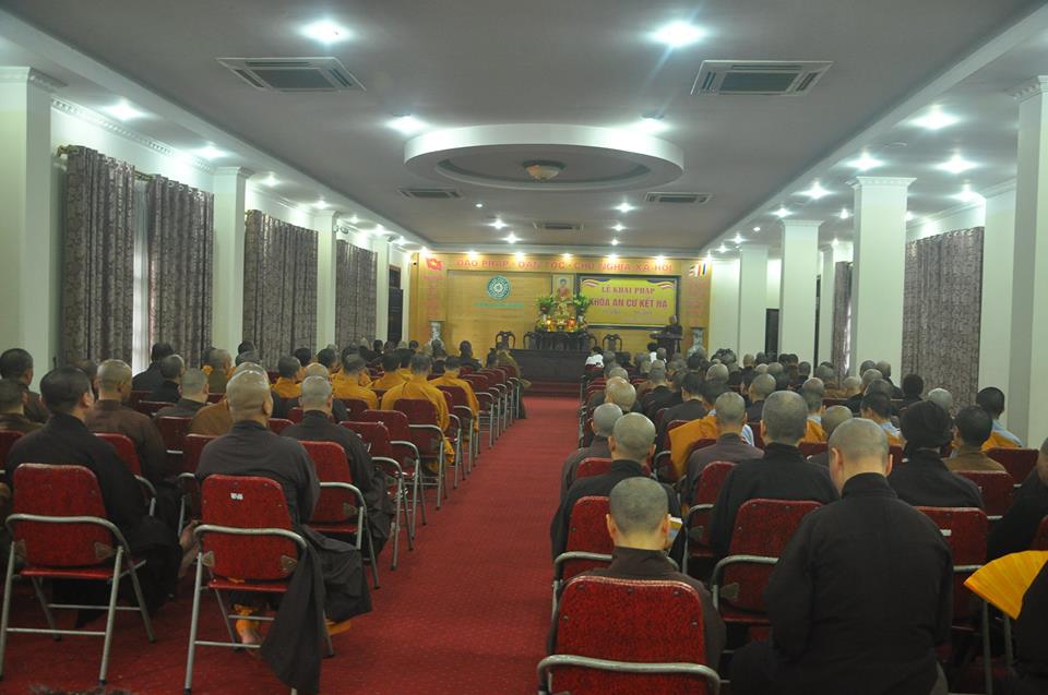Hạ trường Tỉnh hội Phật giáo Quảng Ninh tổ chức bồi dưỡng kiến thức Luật Tín ngưỡng - Tôn giáo mới cho Tăng Ni 