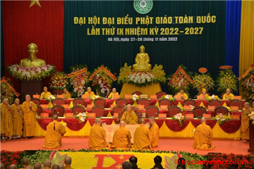 Đại hội đại biểu Phật giáo toàn quốc lần thứ IX thành công rực rỡ